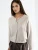 Busem Gebreid vest  beige gemêleerd