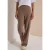 Broek met High Waist en Straight Leg pijpen in een Loose Fit pasvorm