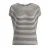 T-shirt met een casual pasvorm met strepen en verlaagde schouders dames s.Oliver