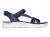 Skechers GO WALK FLEX SANDAL – ILLUMIN Dames Instappers – Navy