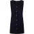 Trespass Tarissa-overgooierjurk van corduroy voor dames (Marine)