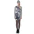 Stretch jurk met print
