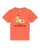 watabout.kids Shirt ‘Lama Kleine Schwester’  beige / blauw / oranje / lichtoranje