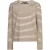 Red Button Rb terry stripe espresso
