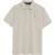 Beige polo met korte mouwen en geborduurd Rigby Go-logo
