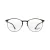 Ray-ban ronde zwarte top op mat zwart unisex dames bril frames
