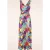 Topvintage exclusive ~ Grecian Tropical maxi jurk in multi