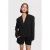 Alix the Label cropped blazer zwart