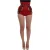 Dolce Gabbana Bloemen Geborduurde Hoge Taille Shorts
