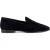 Celine fluwelen loafers met geborduurd triomphe-logo