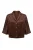Tramontana Elasticated Short-sleeve Jacket C06-21-801 Jackets 002650-chocolate