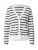 Smith&Soul Gebreid vest  donkerblauw / wit