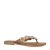 Lazamani 75.451 leren teenslippers bruin