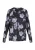 usha BLUE LABEL Tussenjas ‘Comfortable’  grijs / pastellila / zwart