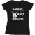 Li-cense Disney dames mickey mouse merry & bright katoenen t-shirt