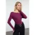 TRENDYOLMİLLA Dames Bordeaux Effen Lang Getailleerd Blouses