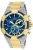 Invicta Bolt 25865 Herenhorloge – Quartz Uurwerk – Roestvrij Staal met Blauwe Wijzerplaat – 51 mm