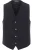 Venti Vest blauw, Effen
