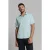 No Excess Shirt Short Sleeve Solid With Linen Ice