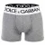 DOLCE & GABBANA Boxershorts  grijs gemêleerd / zwart / wit