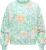 Ragwear Sweatshirt ‘Wuss’  ecru / blauw / smaragd / oranje