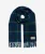 Heritage Geruite Sjaal Dark Blue