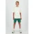 Raizzed relaxed regular waist sweatshort groen