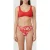 Shiwi High Waist Bikini Bottom Beach Day Red Hibiscus Beach Day