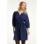 Smashed Lemon korte jurk blauw