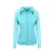 Contrasterende dames sweatshirt met rits Just Cool Zoodie