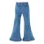 Z8 kids Hiba flared jeans met ruches – mediumblauw
