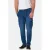 Jan Vanderstorm GUNNHEIM +FIT Collectie Plus Size loose fit cargo jeans – blauw