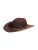 Lipsy Hoed  chocoladebruin