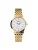 Q&Q Analoog horloge  goud / wit