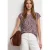 Street One Dames Shirt met hangende schouders in burnout-look in Rood
