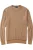 OLYMP Casual Trui ronde hals caramel, Melange