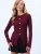 Trend Alaçatı Stili Shirt  bourgogne