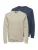 Only & Sons Sweatshirt ‘Ceres’  blauw gemêleerd