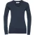 Russell Collection Dames/Dames Sweatshirt Katoen Acryl V Hals (Franse marine)