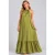 Freebird viscose halter maxi jurk – groen