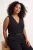 Trendyol Curve Dames Zwart Stippen Mouwloos Getailleerd Grote maten Blouses