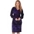 Jansen Amsterdam Vbf501 jersey print dress jet w23 000975 black/purple