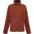 Regatta Heren Garrian II Full Zip Fleece Jacket (Verbrand Henna/Zwart)