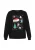 MYMO Sweatshirt ‘Pop’  groen / rood / zwart / wit