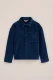 WE Fashion – Jongens corduroy overshirt met embroidery – Regular fit – Donkerblauw –