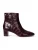 Lauren Ralph Lauren Enkellaarsjes ‘DEMI’  merlot