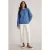 White Stuff Nep Sweat Mid Blue
