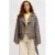 JJXX imitatieleren leren jas grijsbruin