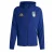 ADIDAS PERFORMANCE Tussenjas ‘Italy Tiro Travel Full Zip’  blauw