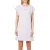 Boss T-shirtjurk met ronde hals voor dames (Paars)